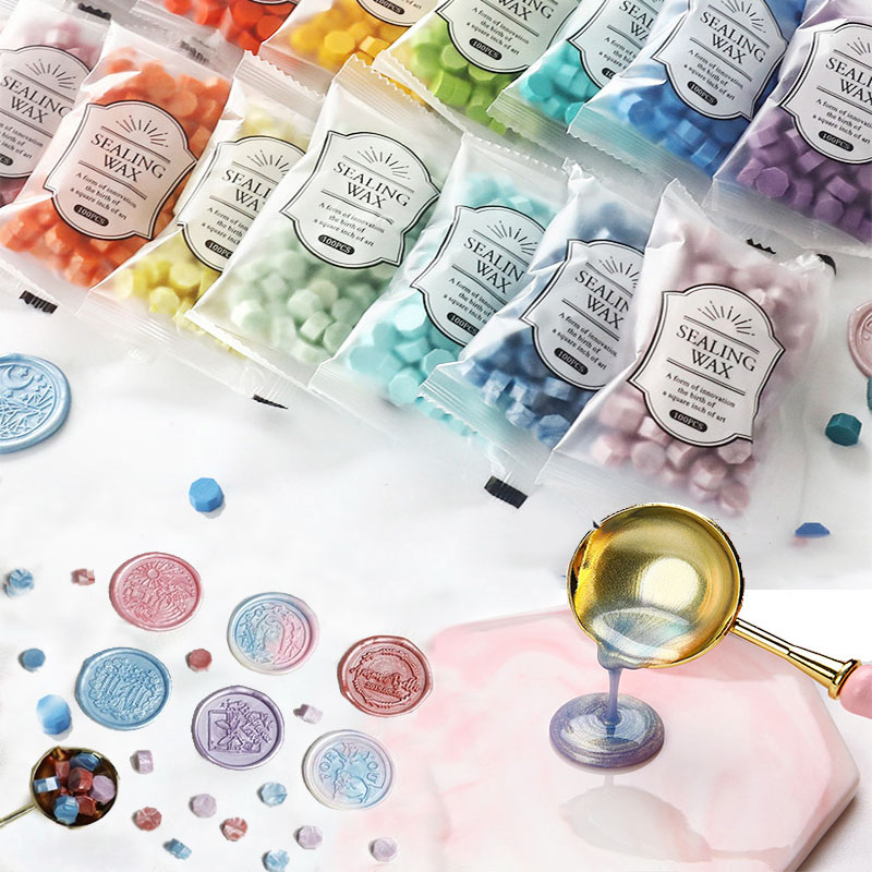 Wax Seal Stamp Set - 200 pièces perles de cire laque