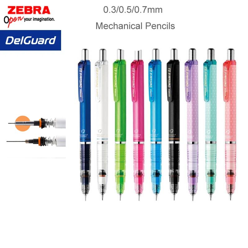 Zebra Pen Sarasa - ZEBRA DelGuard – crayon mécanique japonais