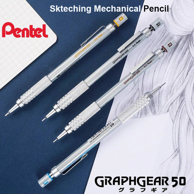 Pentel Pen Energel - Pentel – crayon mécanique GraphGear 500,