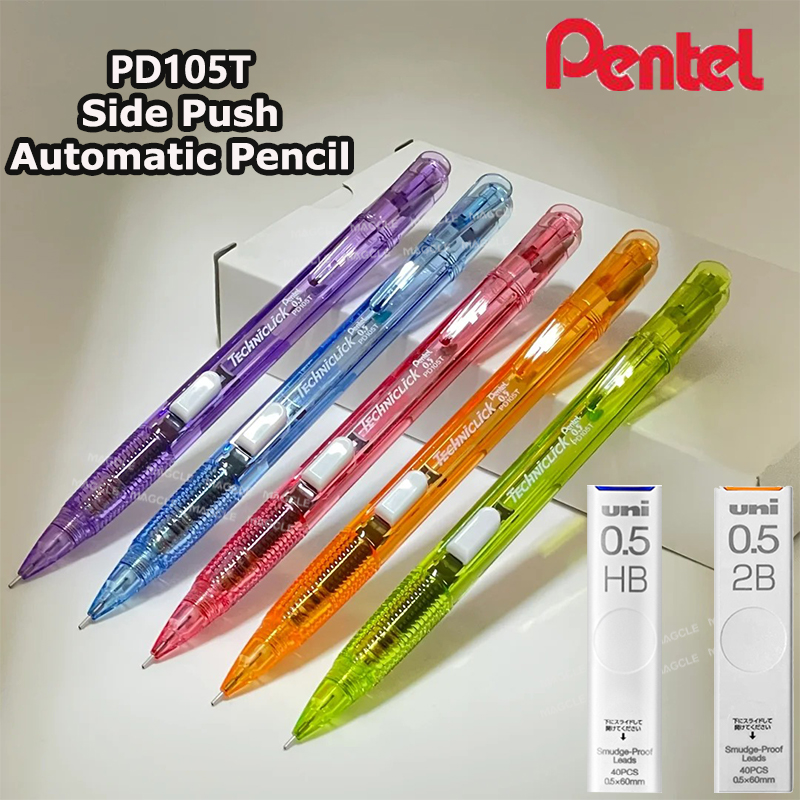 Pentel Pen Energel - Crayon mécanique Pentel Cute PD105T TECHNICLICK,