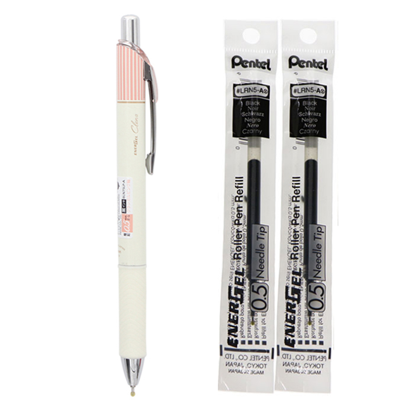 Pentel Pen Energel - 1 stylo + 2 recharges LifeMaster