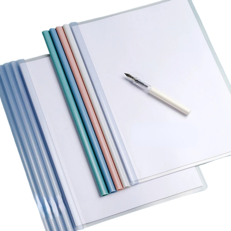 Binder A4 Lever - Classeur à Levier avec Barres Coulissantes,