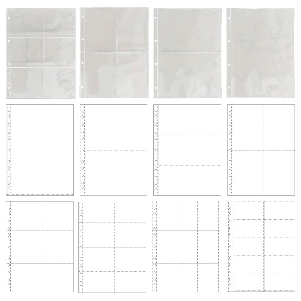 Binder A4 Lever - Recharge pour album photo transparent, protecteur