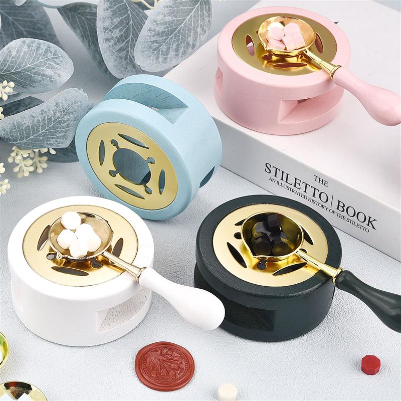 Wax Seal Stamp Set - Ensemble de cachets de cire, four