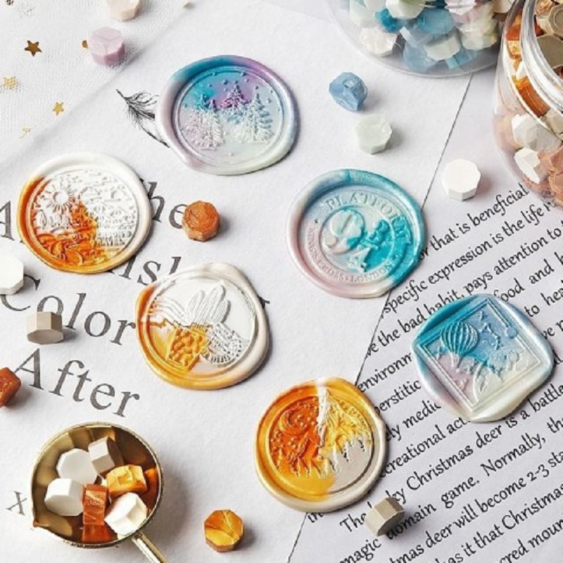 200 pièces perles de cire laqu - Wax Seal Stamp Set avis et prix