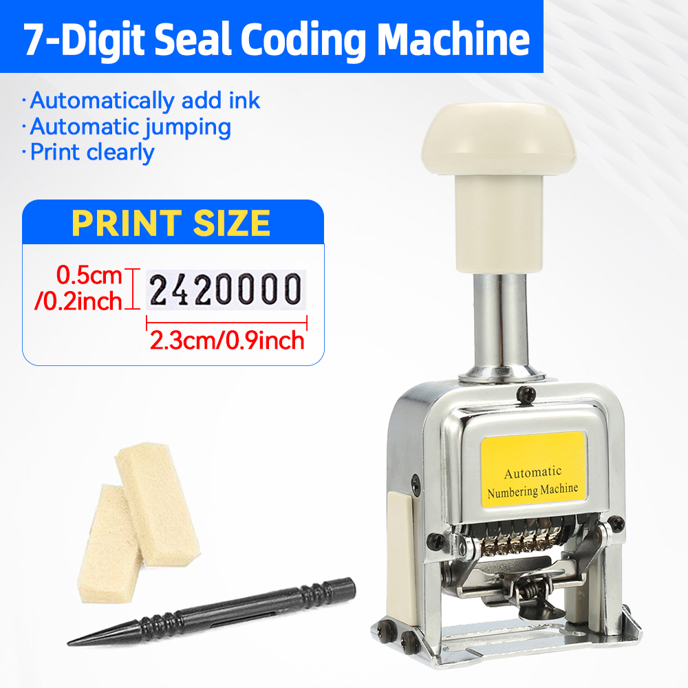 Machine de Numérotation existe - Rubber Date Stamp avis et prix