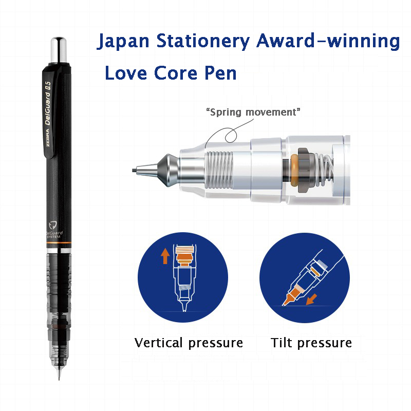 ZEBRA DelGuard – crayon mécani - Zebra Pen Sarasa avis et prix