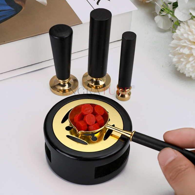 Ensemble de tampons de sceau d - Wax Seal Stamp Set avis et prix
