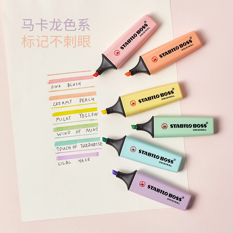 Surligneur Macarons Stabilo BO - Stabilo Marker Boss avis et prix