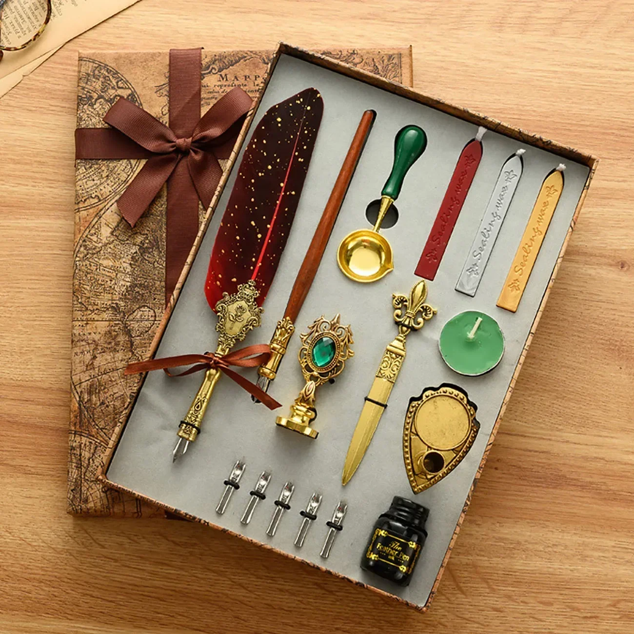 Ensemble de timbres pour sceau - Wax Seal Stamp Set avis et prix