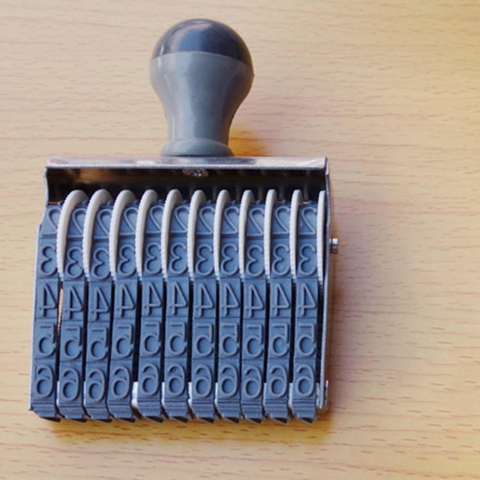 Rouleau de tampon numéroteur e - Rubber Date Stamp avis et prix