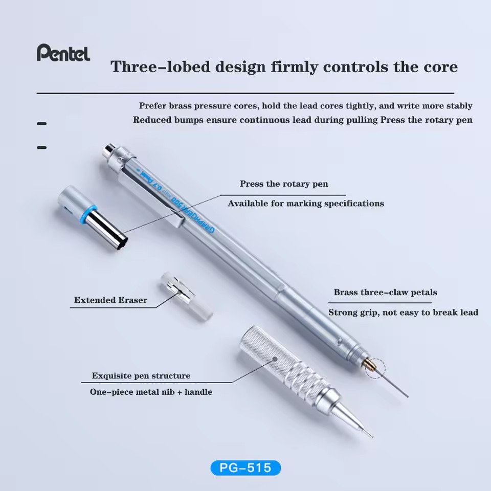 Japon Pentel Graph Gear dessin - Pentel Pen Energel avis et prix