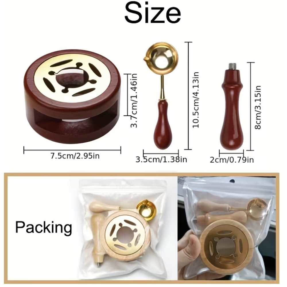 Kit de sceau de cire personnal - Wax Seal Stamp Set avis et prix