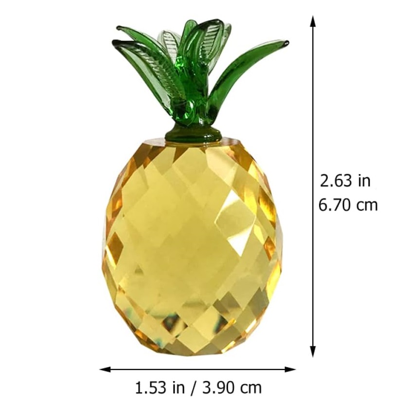 Presse-papier à fruits en cris - Paper Weight Crystal avis et prix