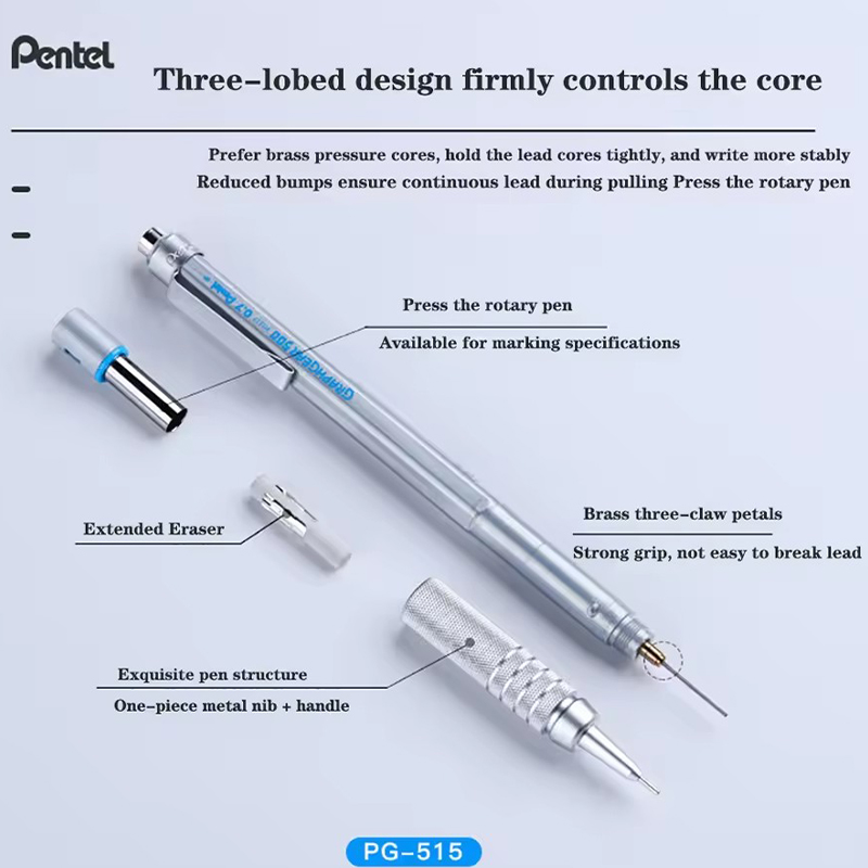 Pentel – crayon mécanique Grap - Pentel Pen Energel avis et prix