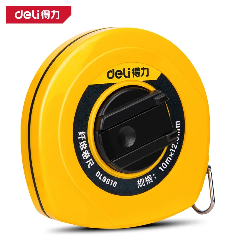 Deli 10/20/30/50m ABS Fiber cu - Tape Dispenser Weighted avis et prix