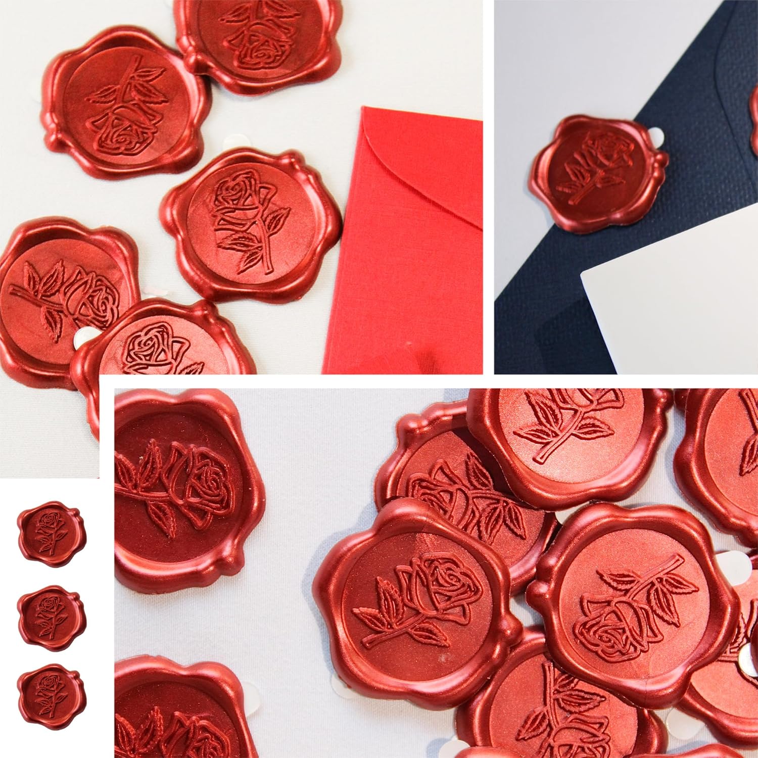 25 pièces/ensemble Autocollant - Wax Seal Stamp Set avis et prix