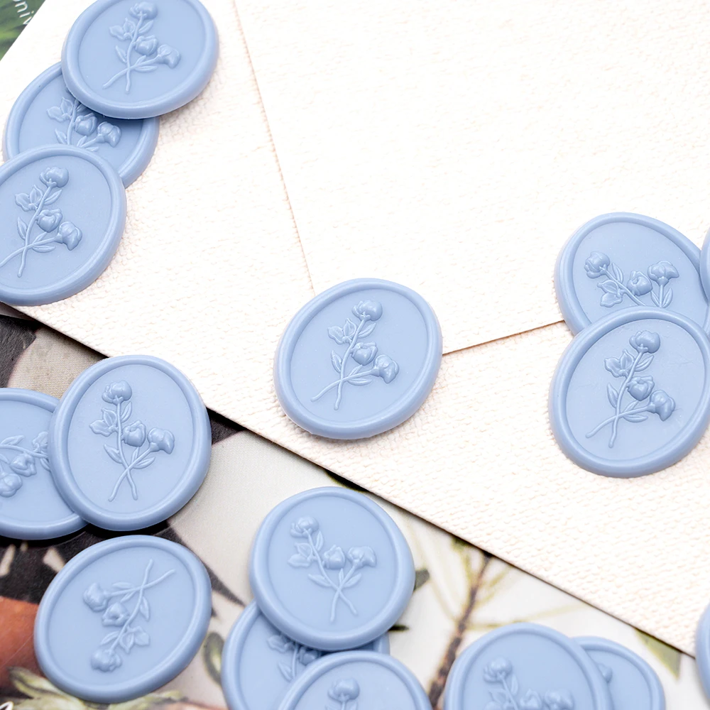 25 autocollants 3D floraux en  - Wax Seal Stamp Set avis et prix